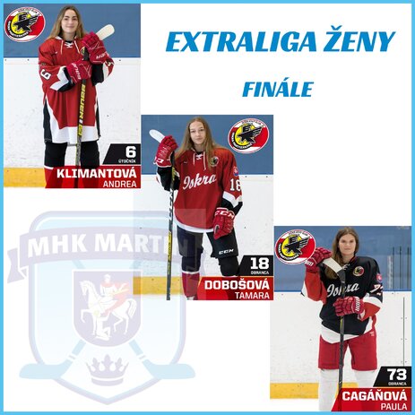 Paula Cagáňová, Tamara Dobošová a Andrea Klimantová vo finále Extraligy žien 2022/2023!!!